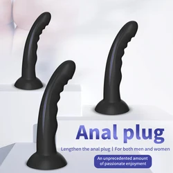 Strong Suction Cup Anal Plug Butt Plug Dildo Prostate Massager Female Masturbation Tool Sex Toys for Couple Adult Products S/M/L