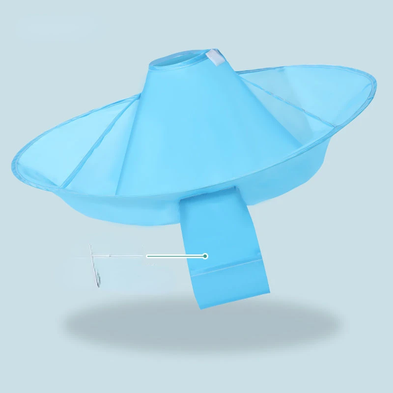 Reusable DIY Hair Cutting Cape Umbrella Kids Cutting Cloak Hair Shave Apron Hair Barber Gown Cover Household Cleaning Protecter