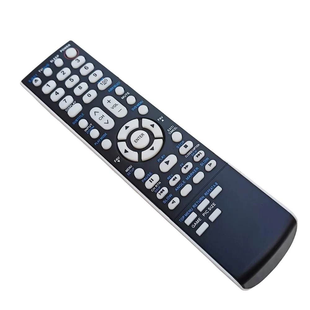 Mando a distancia para Toshiba D-VR600, D-VR600KU, D-VF4XS, D-VR6, D-VR6KC, Hi-Fi, VCR, reproductor de grabadora de vídeo DVD