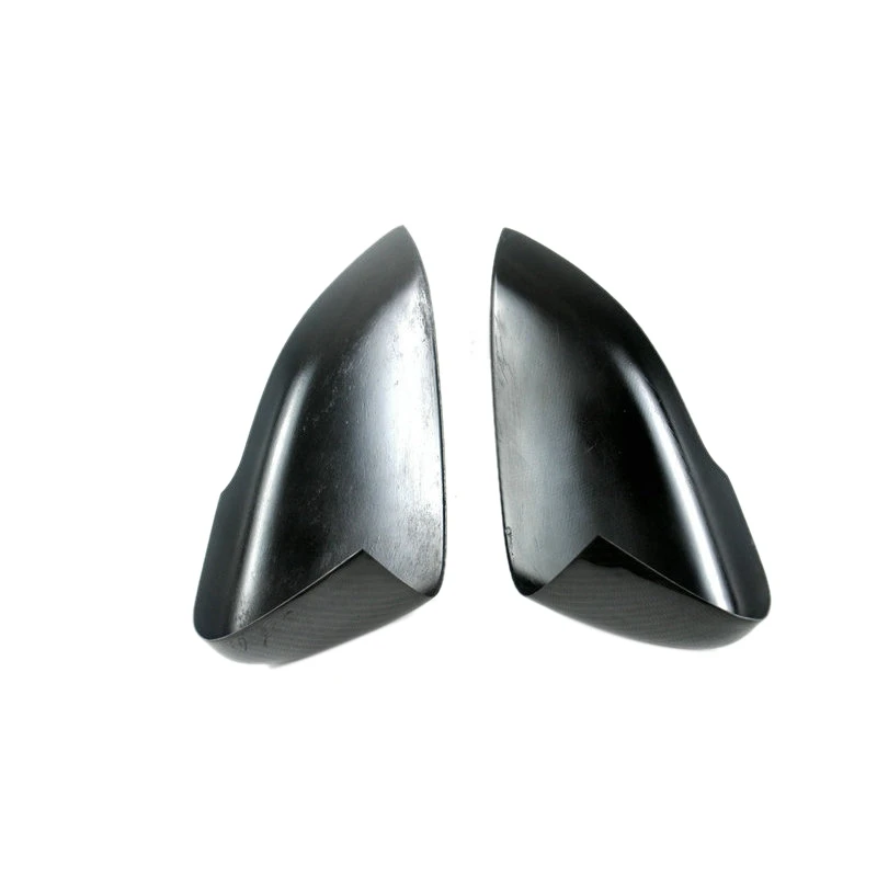 1 Pair Rearview Mirror Cover Carbon Fiber Side Rear View Mirror Cover Caps For Golf MK6 Golf 6 R VI 2009 - 2013