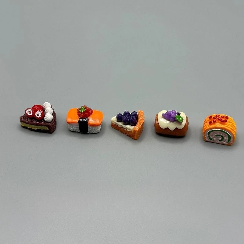 

Handmade Miniature Cake Car Dashboard Decoration，Dollhouse Mini Food Collection，Dessert Model，Tabletop Decoration