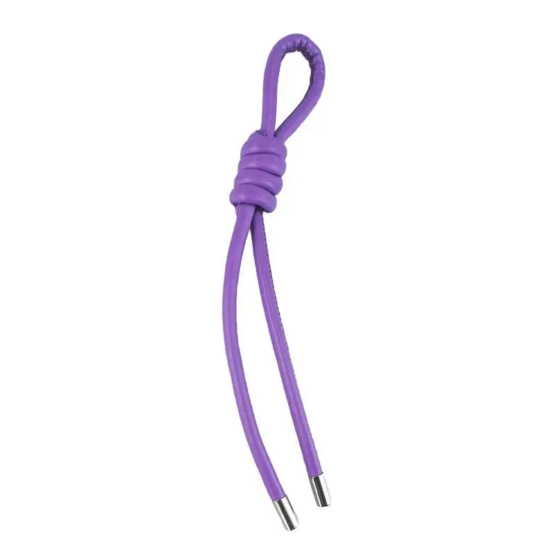 1 Stück Kreativer Vielseitiger Taschenanhänger DIY Handgefertigte Kette Hängende Dekorationsaccessoires ﻿ Hochwertiger gewebter PU-Leder-Seil-Schlüsselanhänger – Detail 8