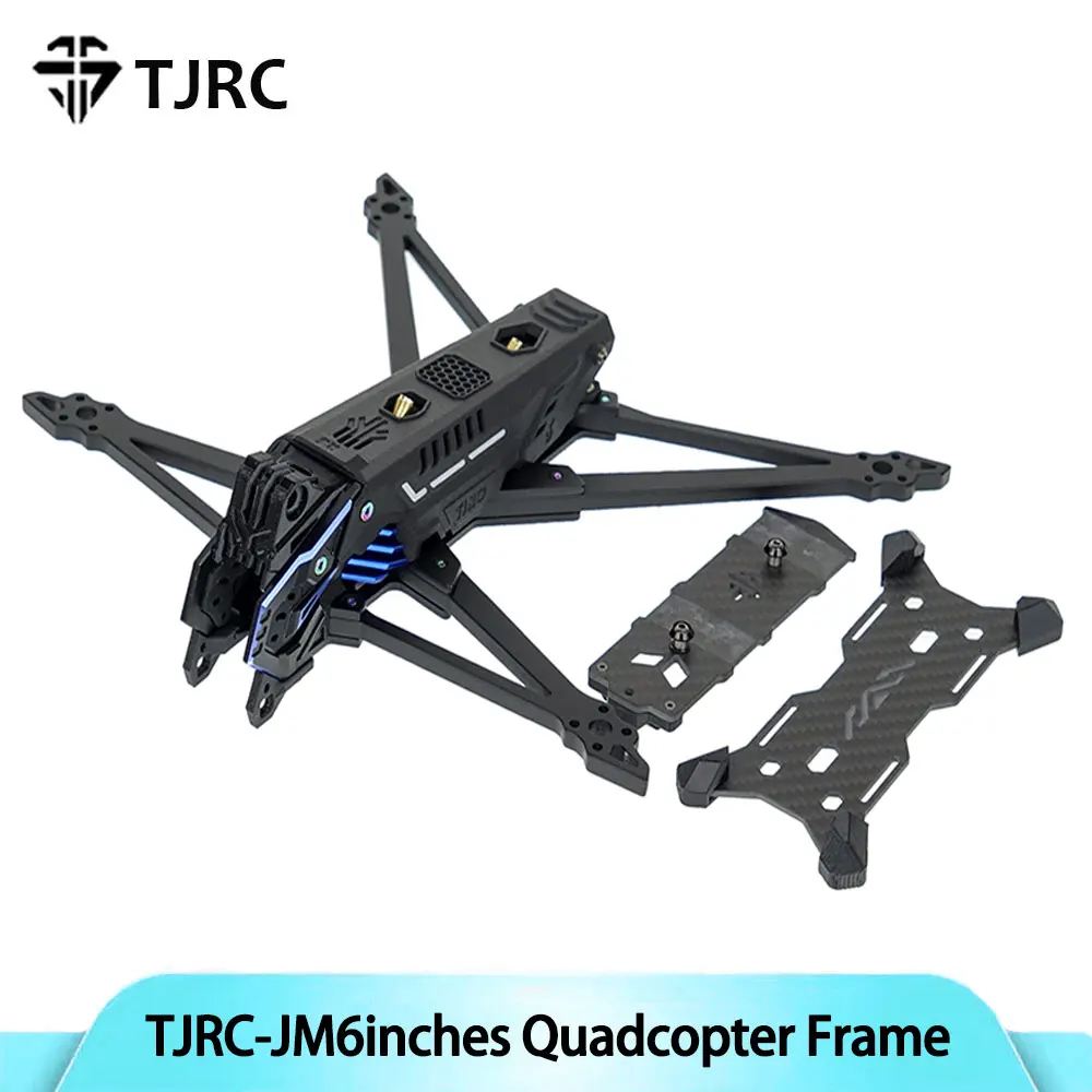 TJRC JM6 6 インチフレームサポート O4 プロエアユニットデジタル VTX FPV RC レーシングフリースタイルクアッドコプタードローン用