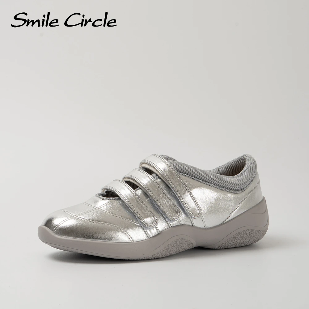 

Кроссовки Smile Circle, женская обувь, летние кроссовки, модные стильные кроссовки с круглым носком