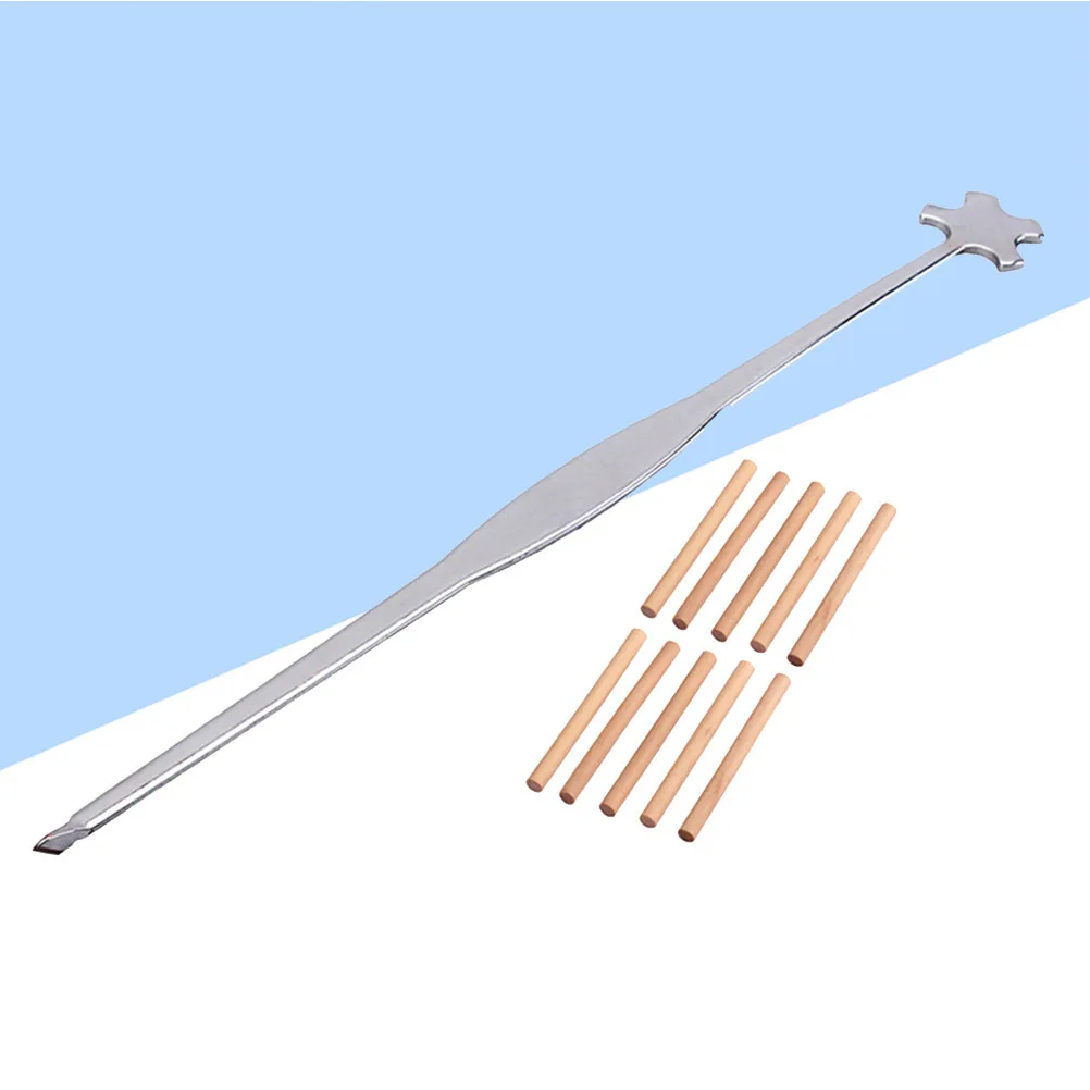 

Silver Violin Repair Tool Stainless Steel Sound Post Setter Replace Adjust Insert Guitar Accessories Violin Repair Tool