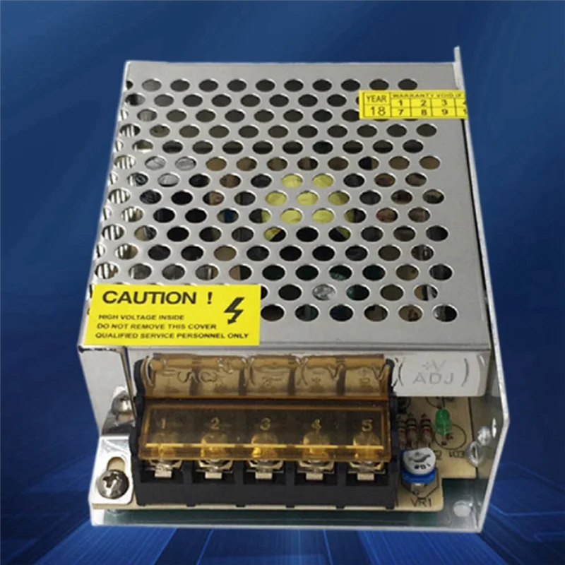 CEA 2 Buah Adaptor Catu Daya Sakelar 5V 6A untuk Pemantauan DC Layar Tampilan LED Papan Daya Lampu Kabinet Catu Daya