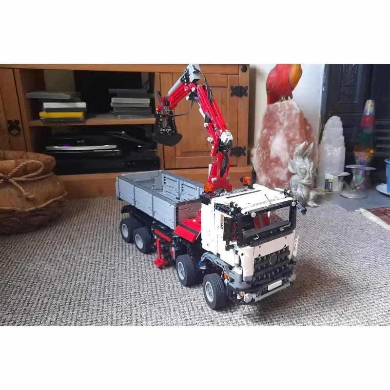 42043 Long Wood Truck Crane Sany Heavy Industry MOC-139585 Difficult Assembling Building Blocks 2709pcs Kids Christmas Gift