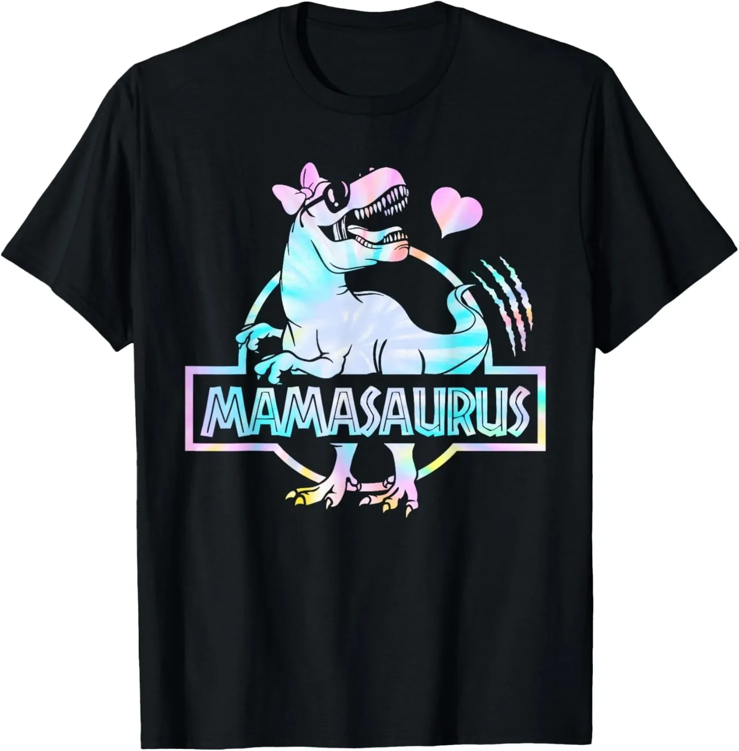 Mamasaurus T Rex Dinosaurier Mama Saurus Familie Passende Damen T-Shirts Lustiges Shirt Unisex Sommer Streetwear Tops Camisas – Detail 11