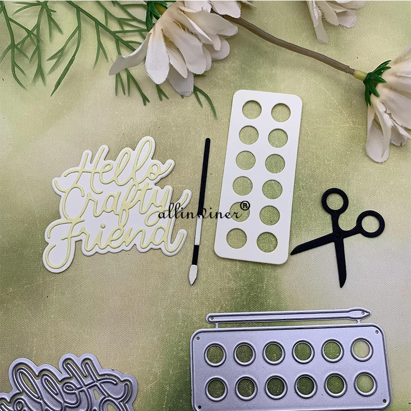 Learning tools letter Metal Cutting Dies for DIY Scrapbooking Album Paper Cards Decorative Crafts Embossing Die Cuts