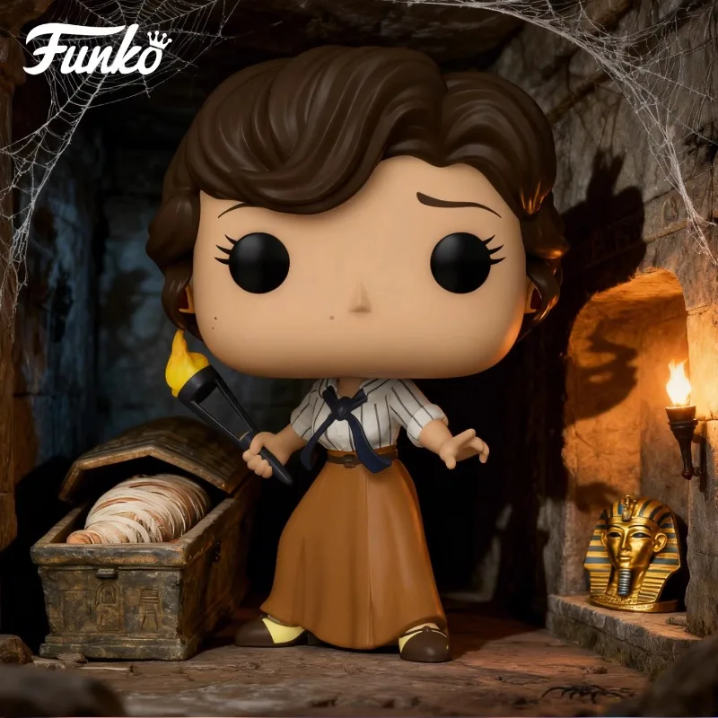 

Genuine Edition FUNKO POP《The Mummy: Evelyn Carnahan》Anime Action Desktop Decoration Ornament Model Toys Collectible Model