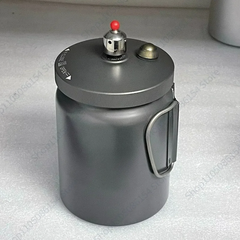 Small rice bucket solo pressure cooker outdoor lightweight mini aluminum ultra-light pressure cooker