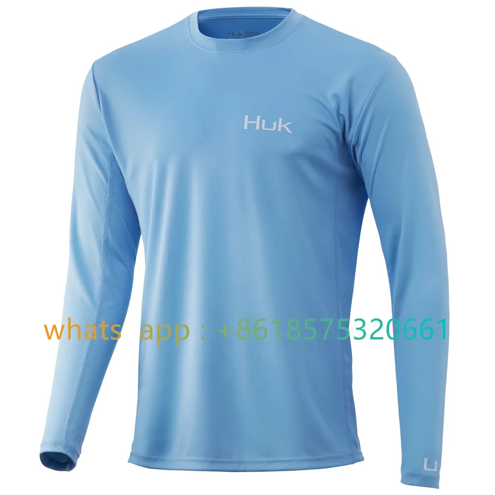 Huk Men's Pursuit Vented Long Sleeve 30 Upf Fishing Shirt Performance Protection Shirt Quick-dry Sun Breathable Sports Top 2023