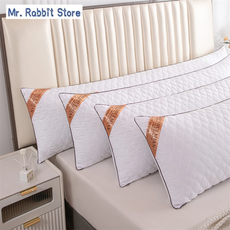 Soft White Pillow Core Home Filling Cushion  Lengthen Pillows Quilted Sleeping Cushions 48x100/48x120/48x150/48x180