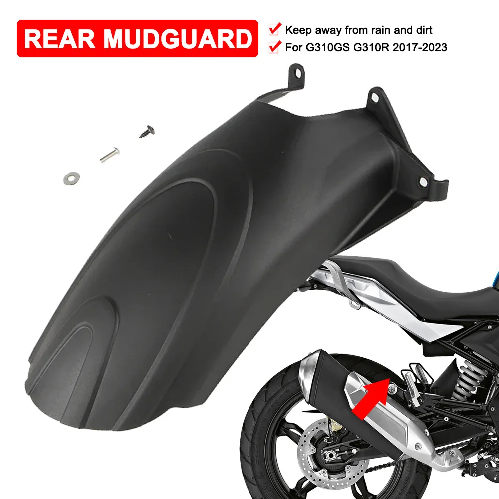 

Motorcycle Rear Fender Mudguard Extender For BMW G310GS G310R 2017-2023 G 310 R/GS Rear Wheel Mud Splash Guard Extension Cover