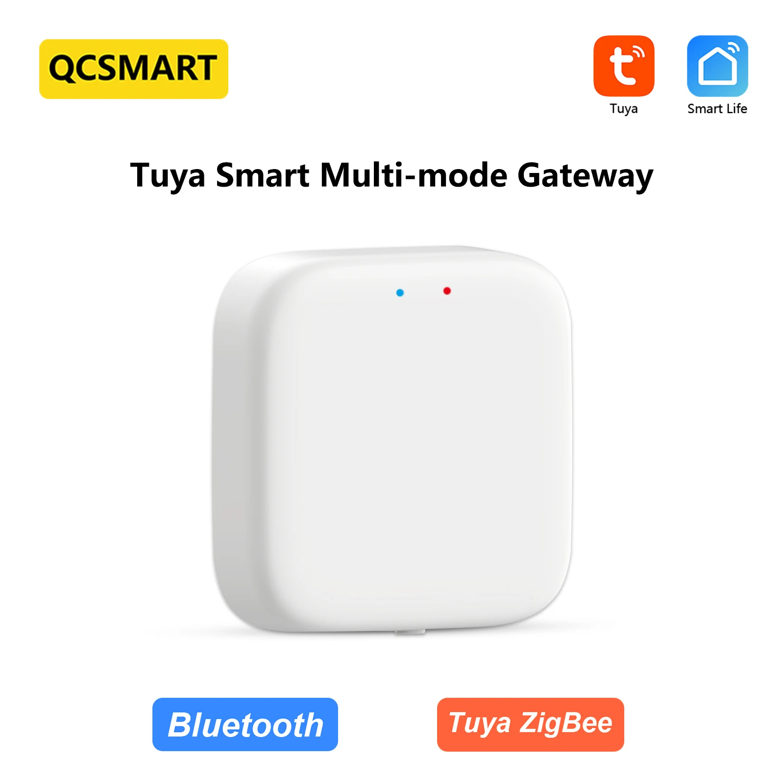 

Tuya Smart Multi-mode ZigBee Bluetooth Wireless Gateway Hub Home Bridge App ZigBee Devices Mesh Connect Automation DIY