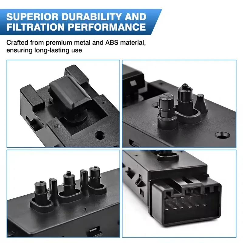 For Ford Escape F150 F250 F350 for Lincoln 9L3Z-14A701-FA 9L3T-14B709-FAW Front Left /Right Power Seat Switch Passenger Side view 3