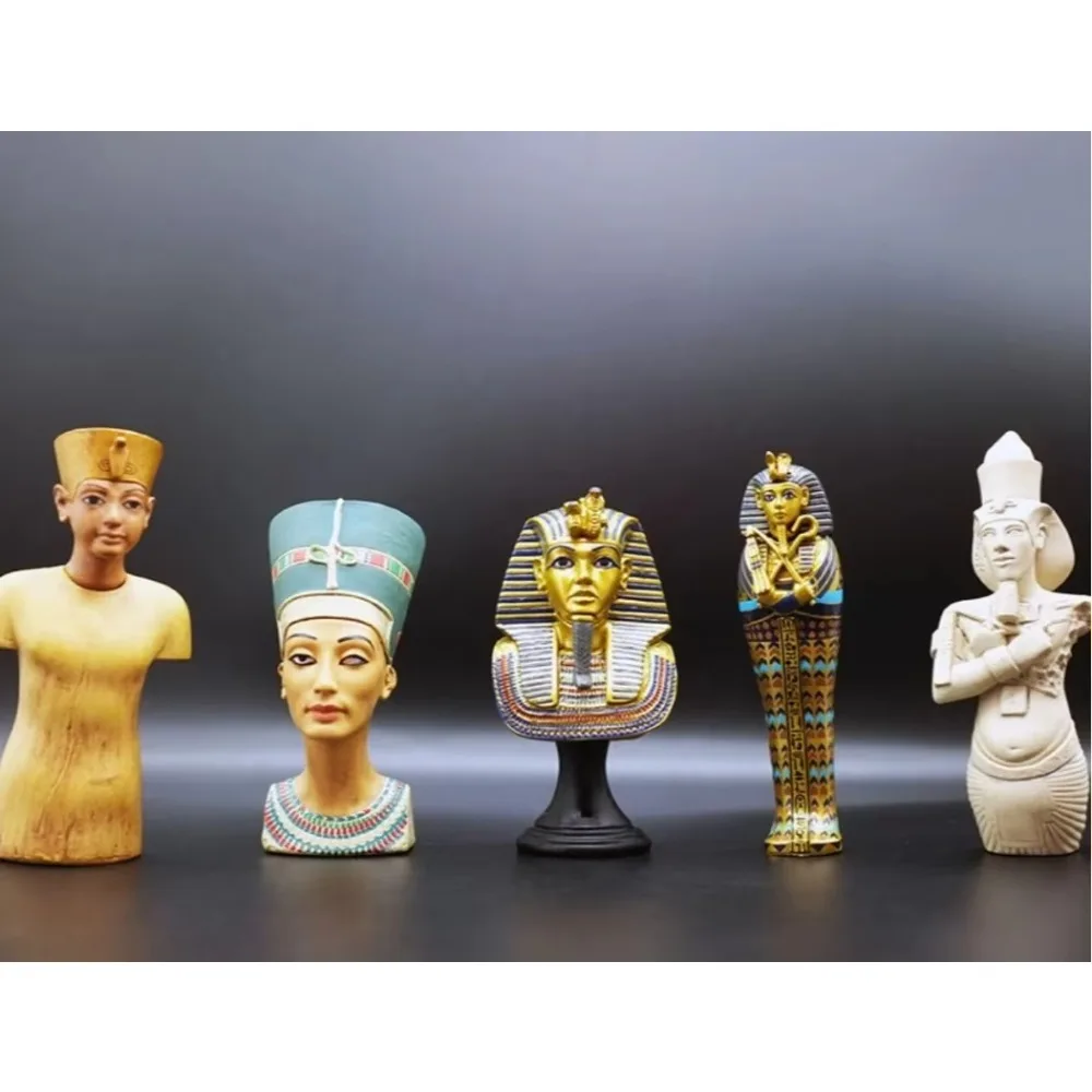 古代エジプトファラオフィギュアミニチュアヴェロネーゼホルス神置物