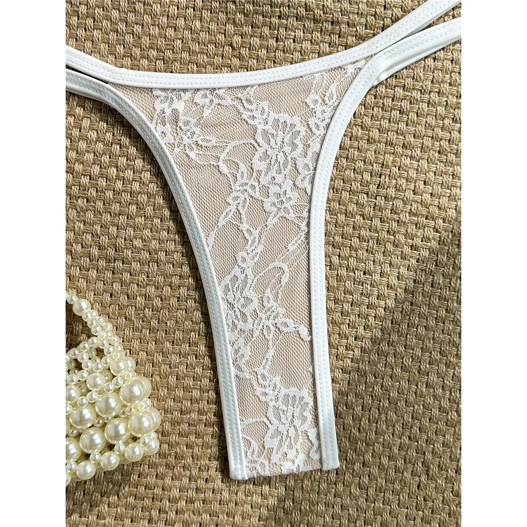 Sexy Extrem String Mini Micro Tanga Bikini Damen Badeanzug Frauen Bademode Zweiteiliger Bikini-Set Badeanzug Schwimmanzug V8373 – Detail 11