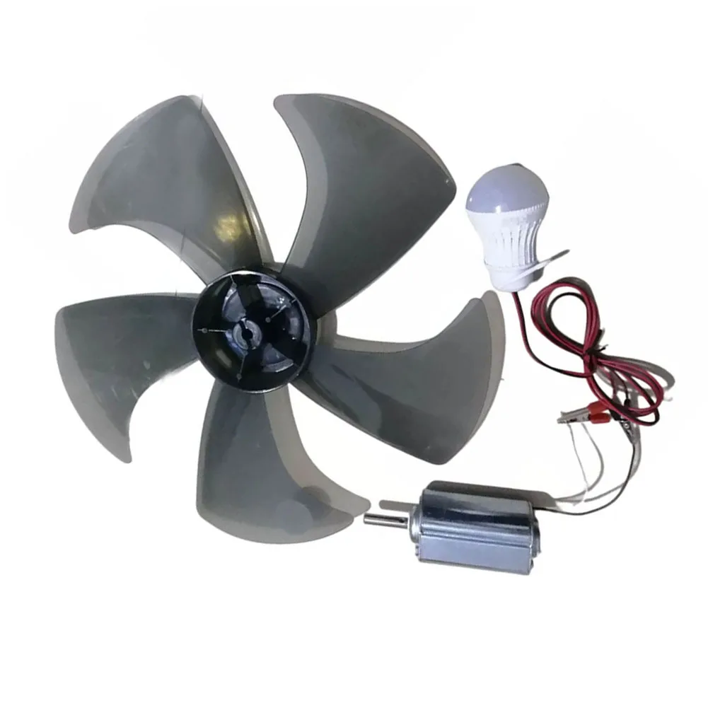 

Генератор электричества DIY Ветряная турбина DIY Развлечения и возбуждение Несколько вариантов упаковки Подходит для светодиодных ламп мощностью 5 Вт