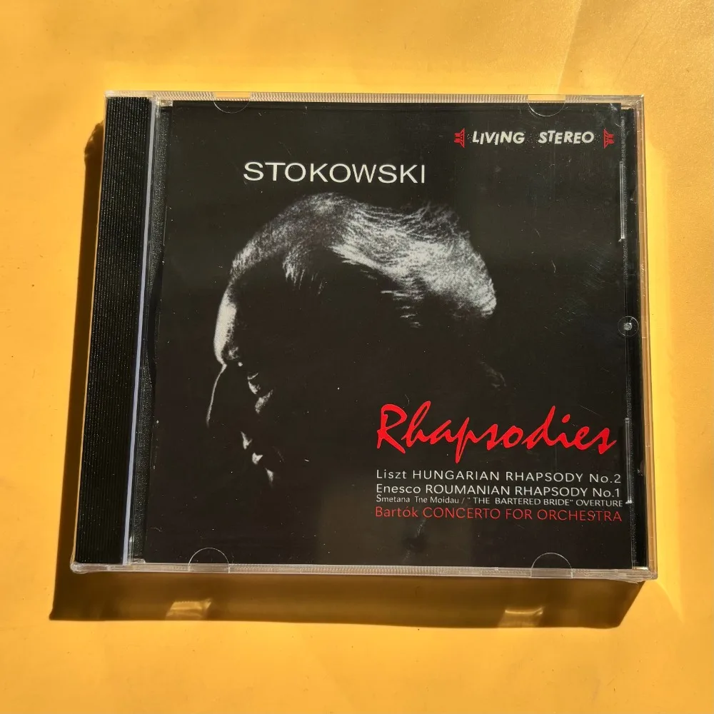 Stokowski Rhapsodies CD The Old White Head Audiophile Orchestral Classic Test Disc Brandneu, versiegelt, auf Lager