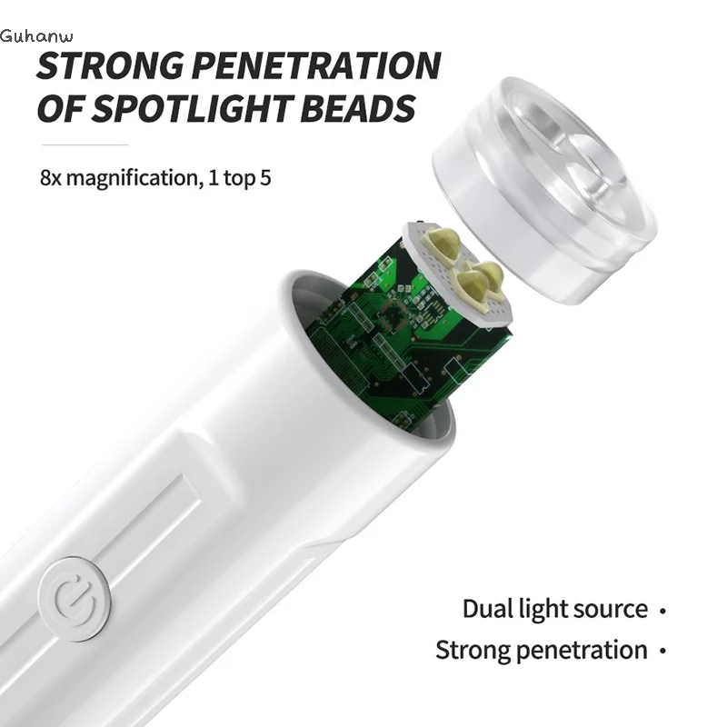 [YU]Quick Dry Nail Phototherapy Machine 3 UV LEDs 3W Gel Polish Nail Dryer Lamp Manicure Tool USB Salon Equipment