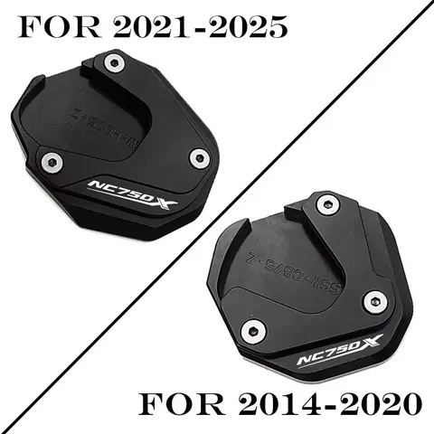 För Honda NC750X NC 750X NC750 X NC 750 X 2014-2023 2024 2025 CNC Motorcykel Kickstand Sidostöd Förlängningsplatta Förstoringsplatta 10 best sales Honda NC 750 x 2021 - №9