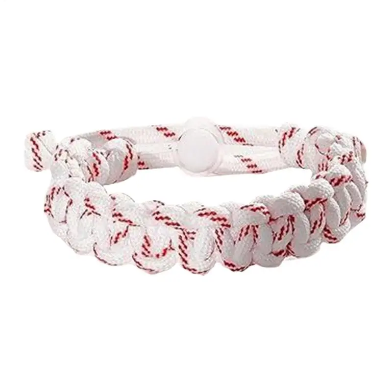 

Boys Baseball Bracelet Hand-Woven Bracelet Baseball Jewelry Graduation Collectible Keepsake For Teens Girls Daily Use Son Boys