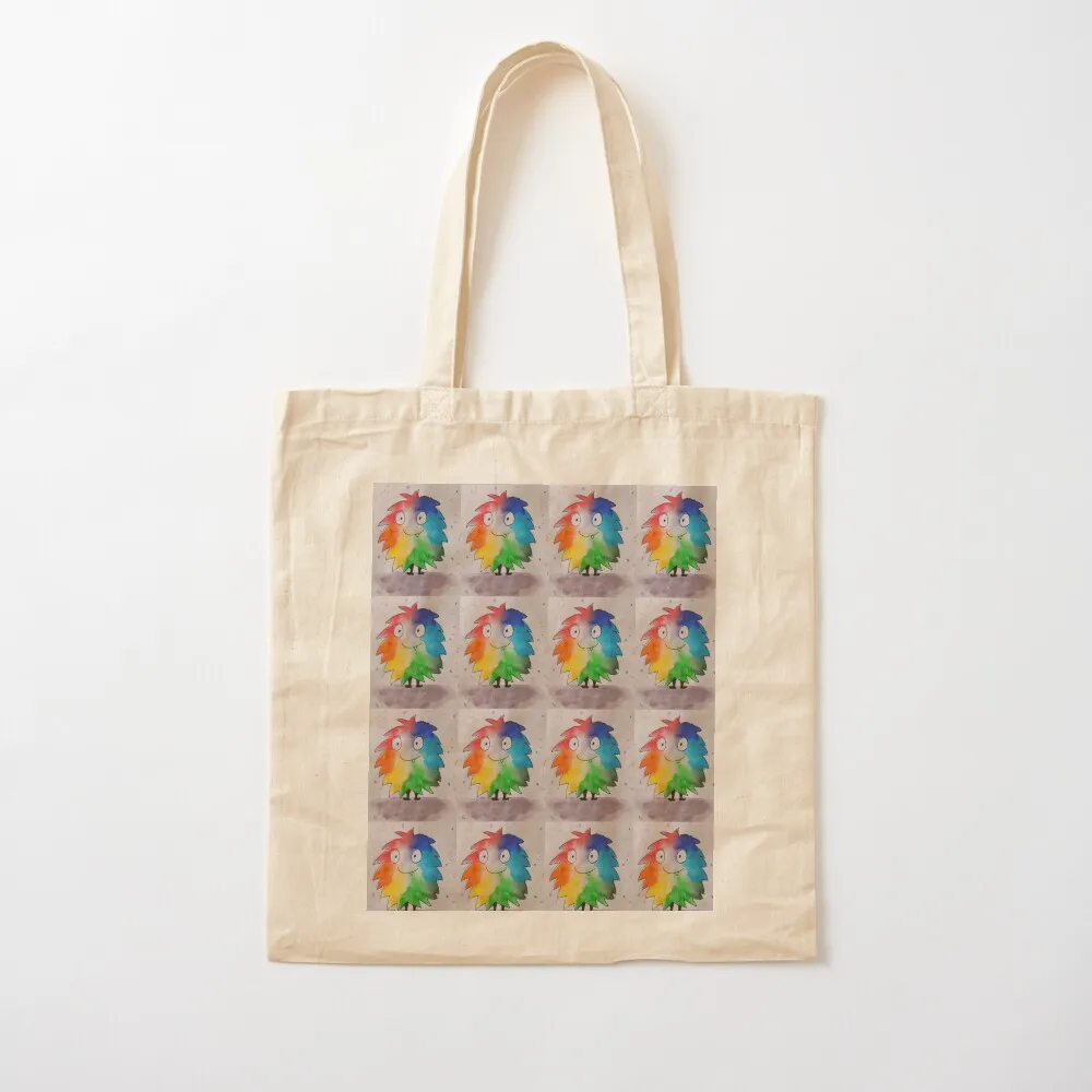 Little rainbow monster - Pura Vida Tote Bag shopper bags for women shoping bag tote bag