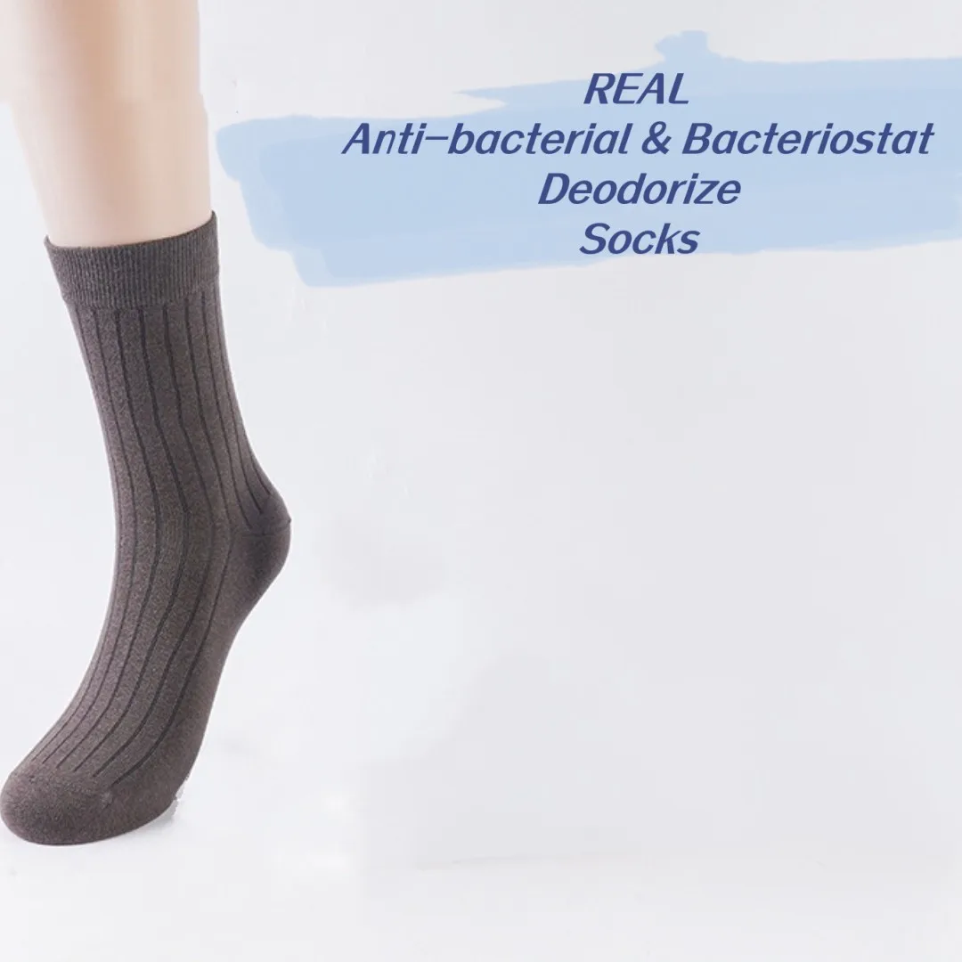 Conductive Earthing Grounding Socks Maximum Protection Against Fungi and Odor-causing Bacteria ,5 Pairs