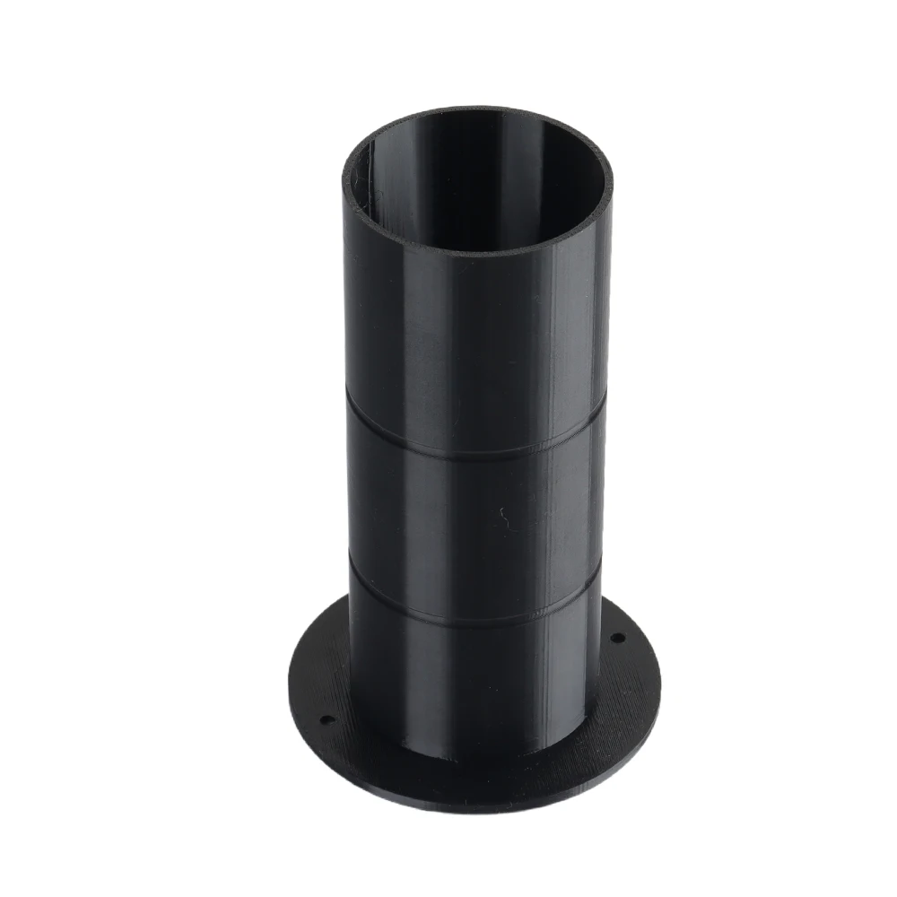 75x120mm RV Gas Drop Out Round Floor Vent Black RV Floor Gas Exhaust Outlet For Motorhome Caravan Camper Van RV Accessories