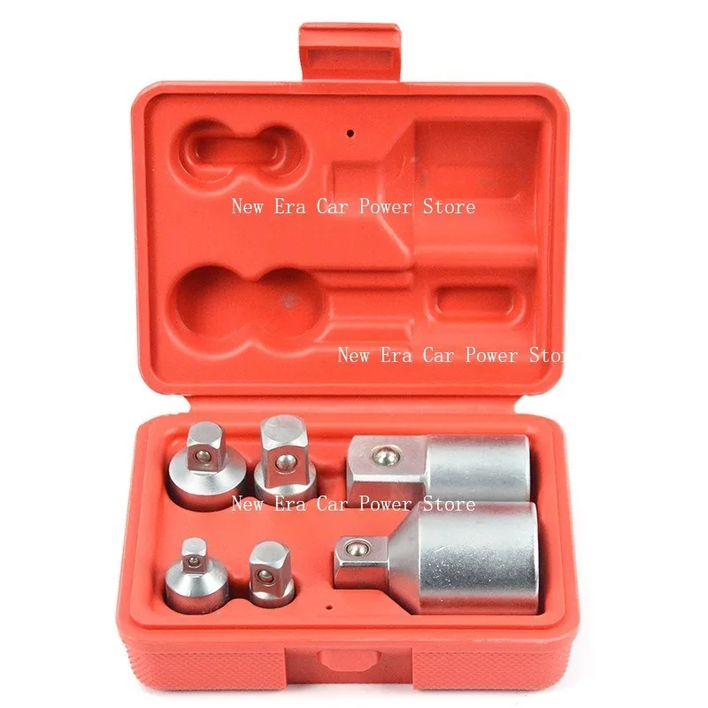 

6-компонентный соединительный стержень для преобразования розеток, переменный квадратный и диаметр шарнира, пневматический электрический ключ, набор инструментов для авторемонта