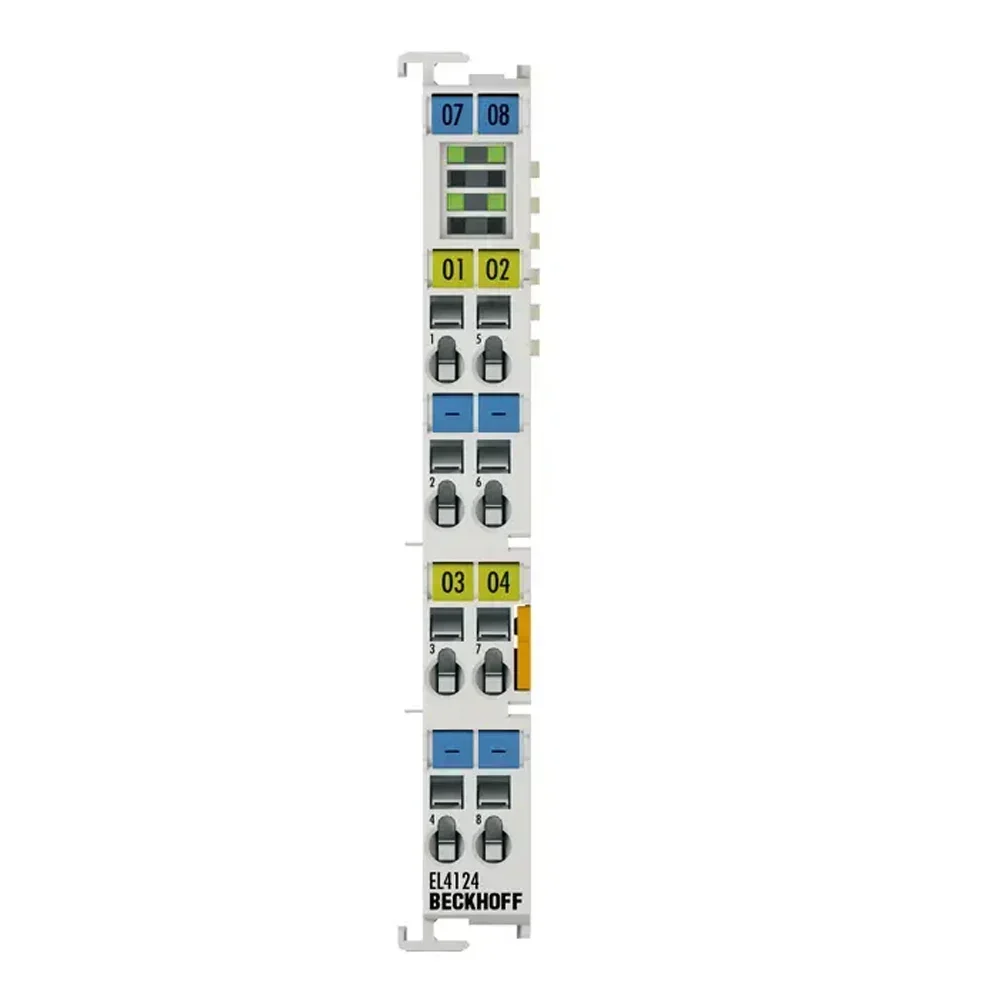 

2025 New Original EL4124 EtherCAT Terminal 4-channel Analog Output PLC Module Fast Shipping