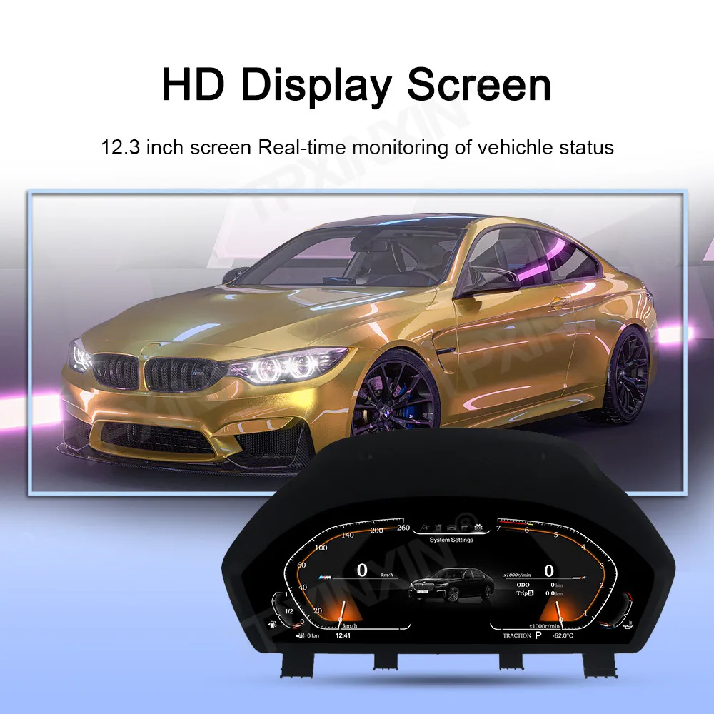 OEM LCD Speed Meter Dashboard For BMW 3/4 F30 F31 F32 F33 F34 F36 Car 1080P HD Virtual Cockpit digital Dash Cluster instrument