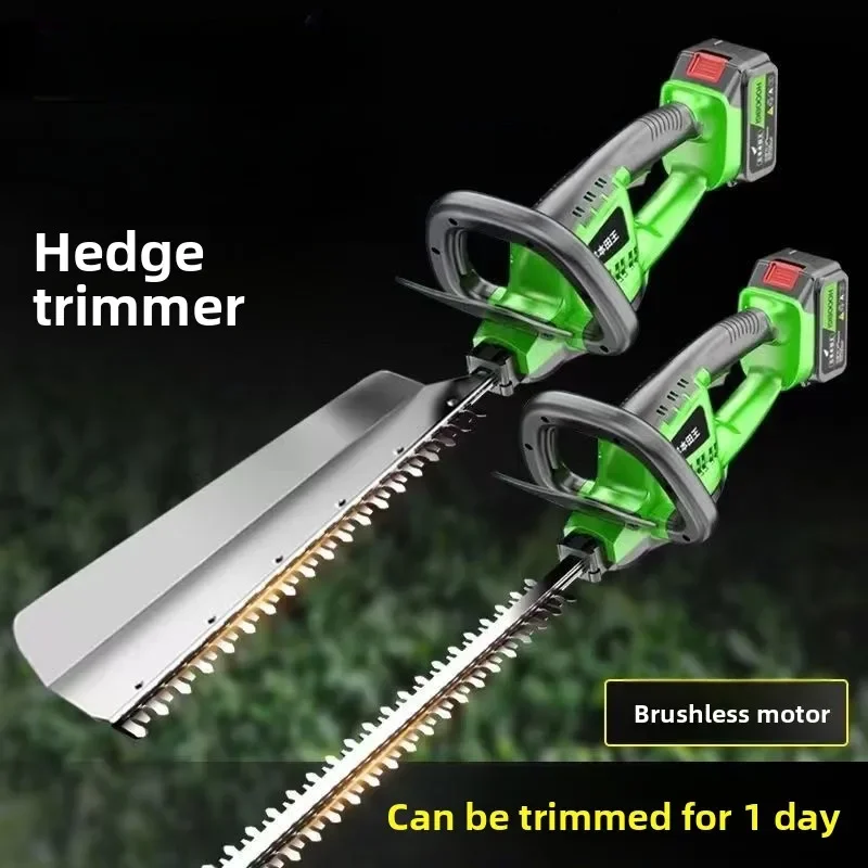 Premium Electric Hedge Trimmer Rechargeable Flower Trimmer Pruning And Picking Tea Leaves Greening Flowers And Plants Garden Too