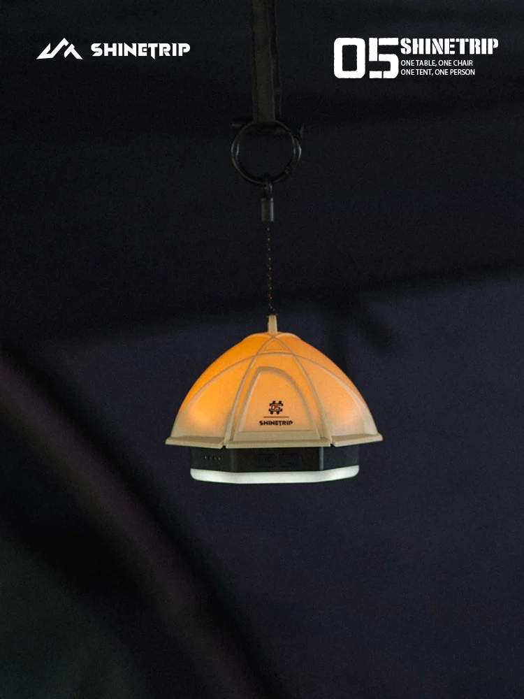 

2026ShineTrip Mountain Fun Outdoor 05 Series tent lights with long battery life,camping ambiance lights that light up with a tap