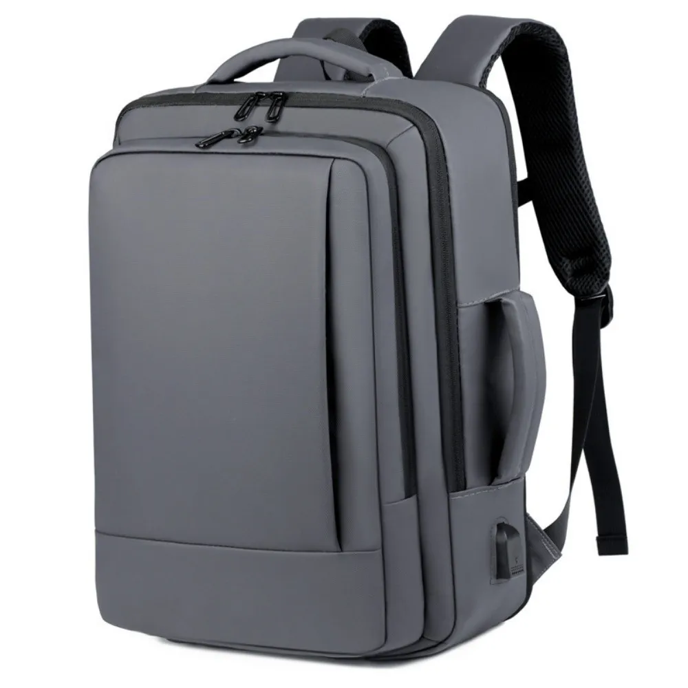 New Large Capacity Men Business Backpack Multifunctional Waterproof Laptop Backpack USB Charging Expandable Computer Backpack