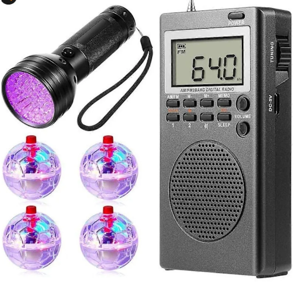 Spirit Box Equipment Kit Paranormal Research Device Set For Home Office Outdoor Ghost Hunting Detection Accessory