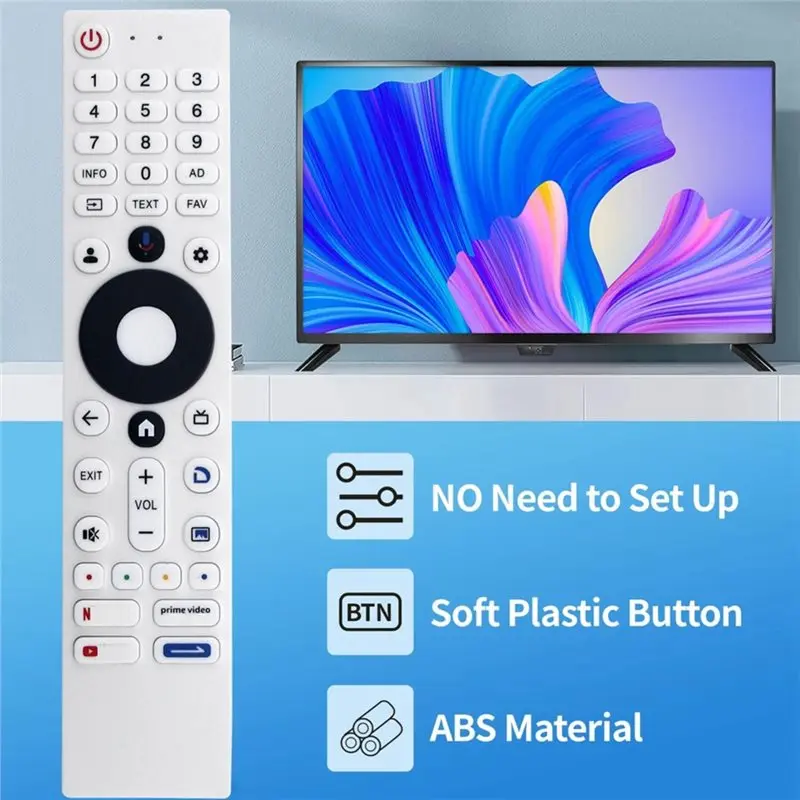 Replace HS-8C21J-00 Voice Remote Control For Skyworth TV HS-8C21J-00 Remote Control