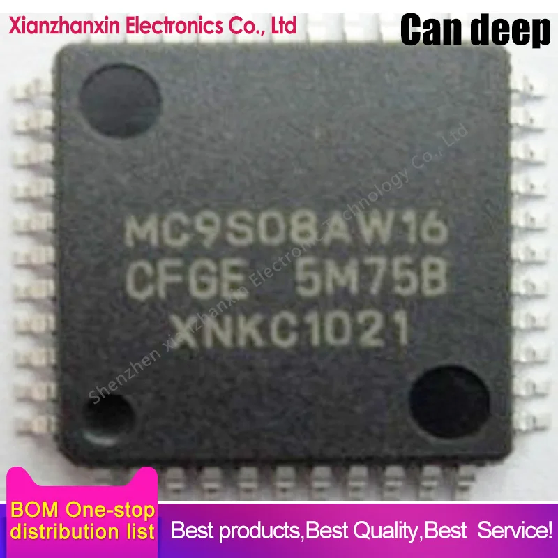 

1pcs/lot MC9S08AW16CFGE MC9S08AW16 QFP44 8-bit microcontroller