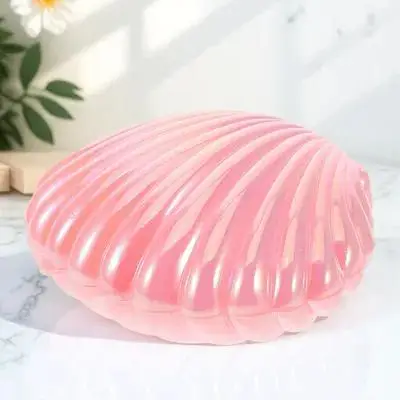 Key Box Jewelry Tray Seashell Fillable Favor Boxes Conch Dish Holder Shell ganizer Storage Decorative Pearl Resin