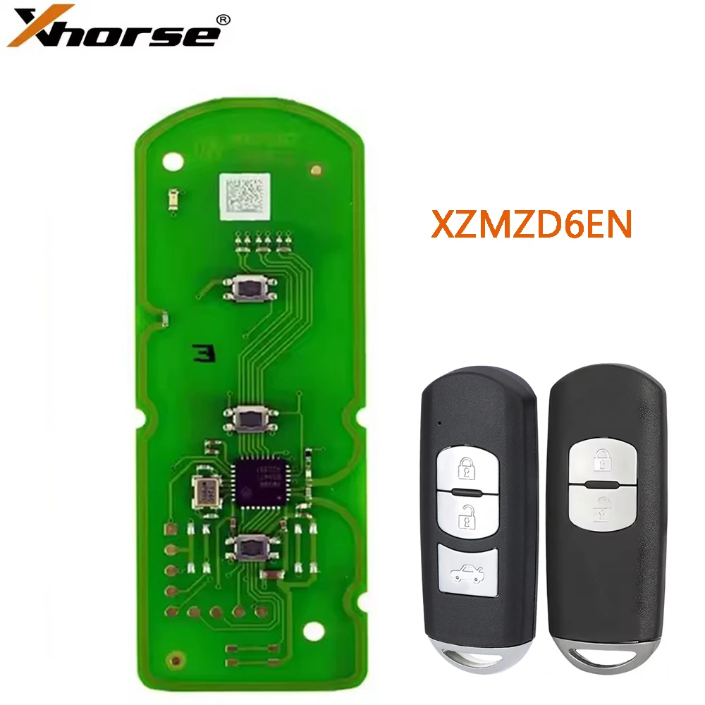 XHORSE XZMZD6EN XZMZD8EN Smart Key Remote Fob for Mazda 3 5 6 8 Miata Summit Axela Atenza M3 M6 RX8 Miata CX3 CX5 CX7 CX9 MX5