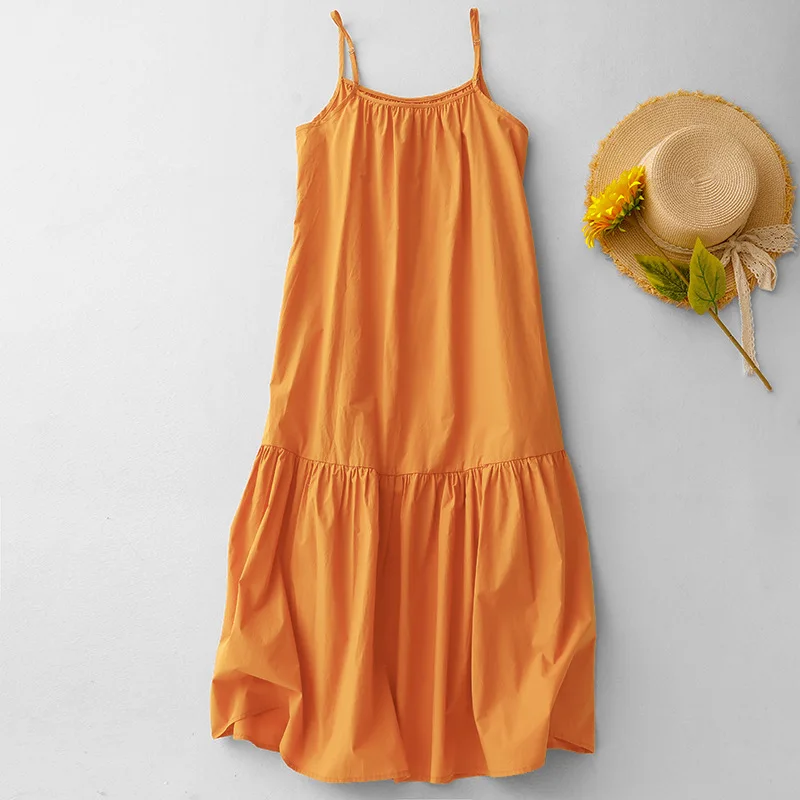 

Long Dress Women Sling Dresses A Line Vestidos Y2k Streetwear Elegant Splice Party Night Work Casual Loose Beach Sleeveless