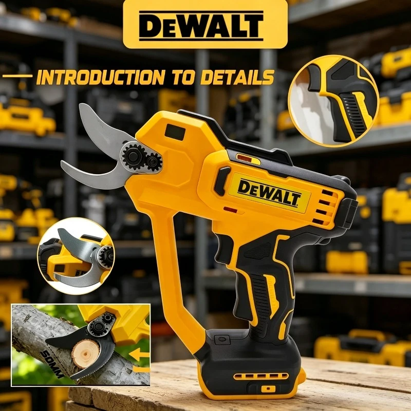 

DEWALT Cordless Electric Branch Pruner Scissors Brushless Pruning Shears High-Power Cutter Power Tool For DEWALT 18V Battery