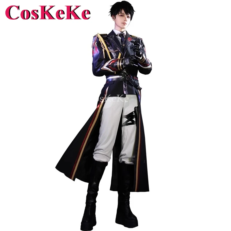 

CosKeKe Caleb Cosplay Costume Game Love And Deepspace Fashion Combat Uniforms Full Set Activity Party Role Play Clothing S-XXL