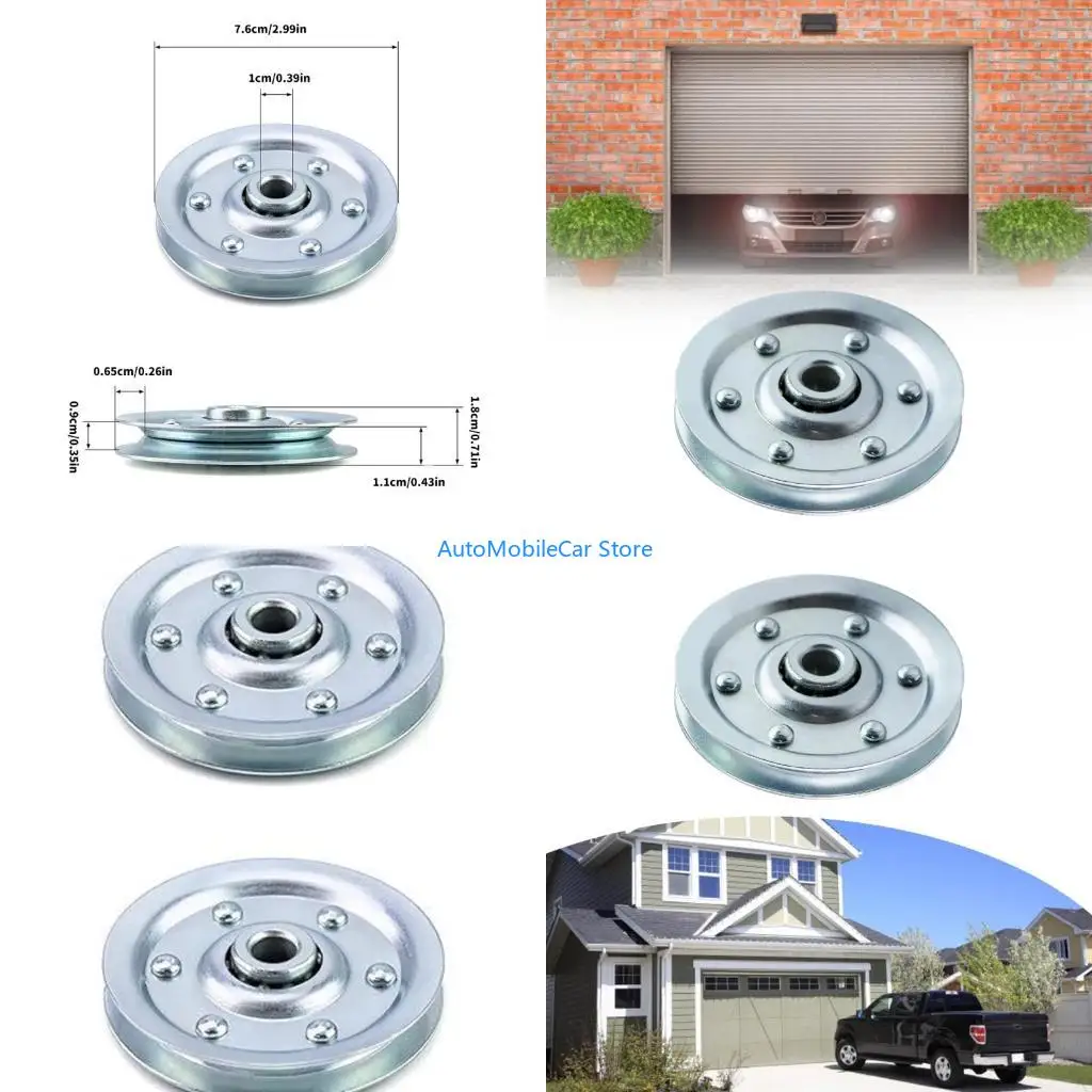 G8TE High Strength Garage Door Pulley for Efficient Function Enhances Door Longevity