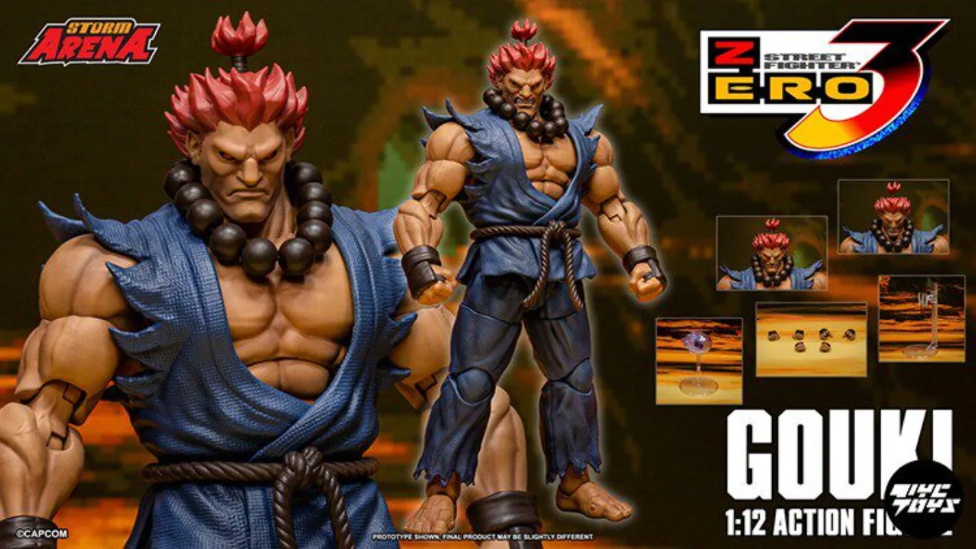 

Предзаказ: Коллекционная фигурка STORM TOYS ARENA Street Fighter ZERO3 SFSA07 Deluxe Ghost, модель-украшение