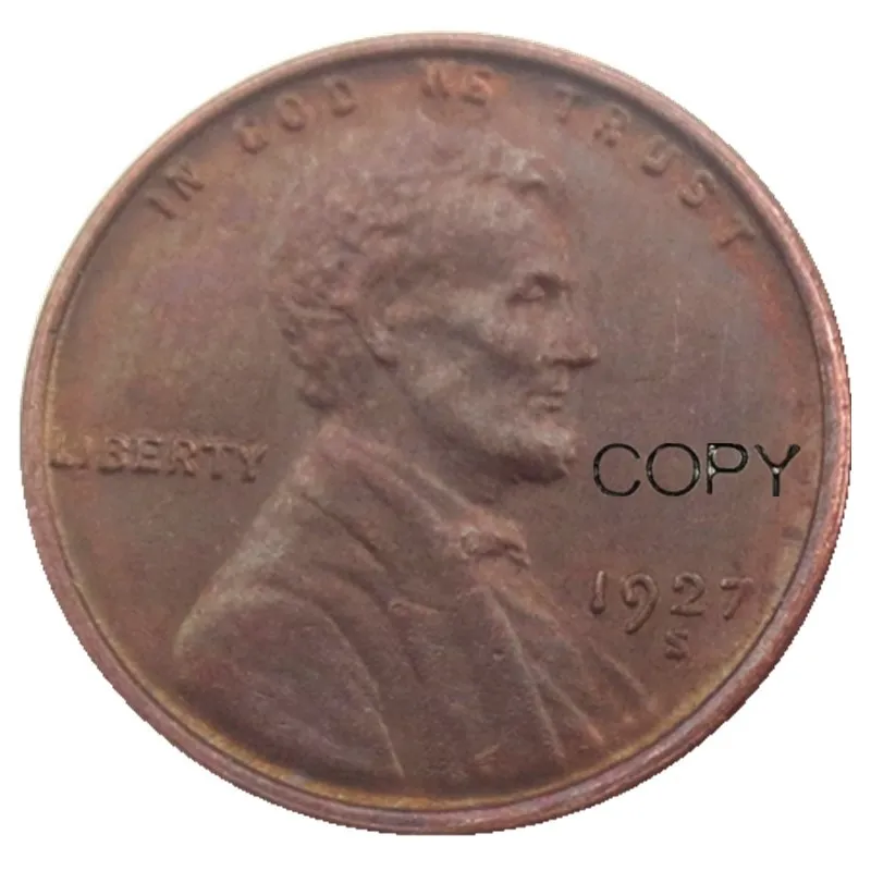 

Копия монет US One Cent 1927P/D/S