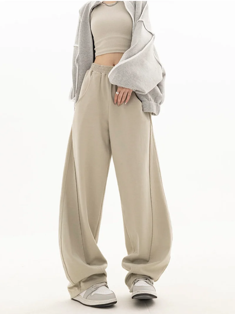 Loose Wide Leg Pants Women Baggy Y2k Korean Fashion Sweatpants Female High Waist Streetwear Trousers Vintage Casual Joggers