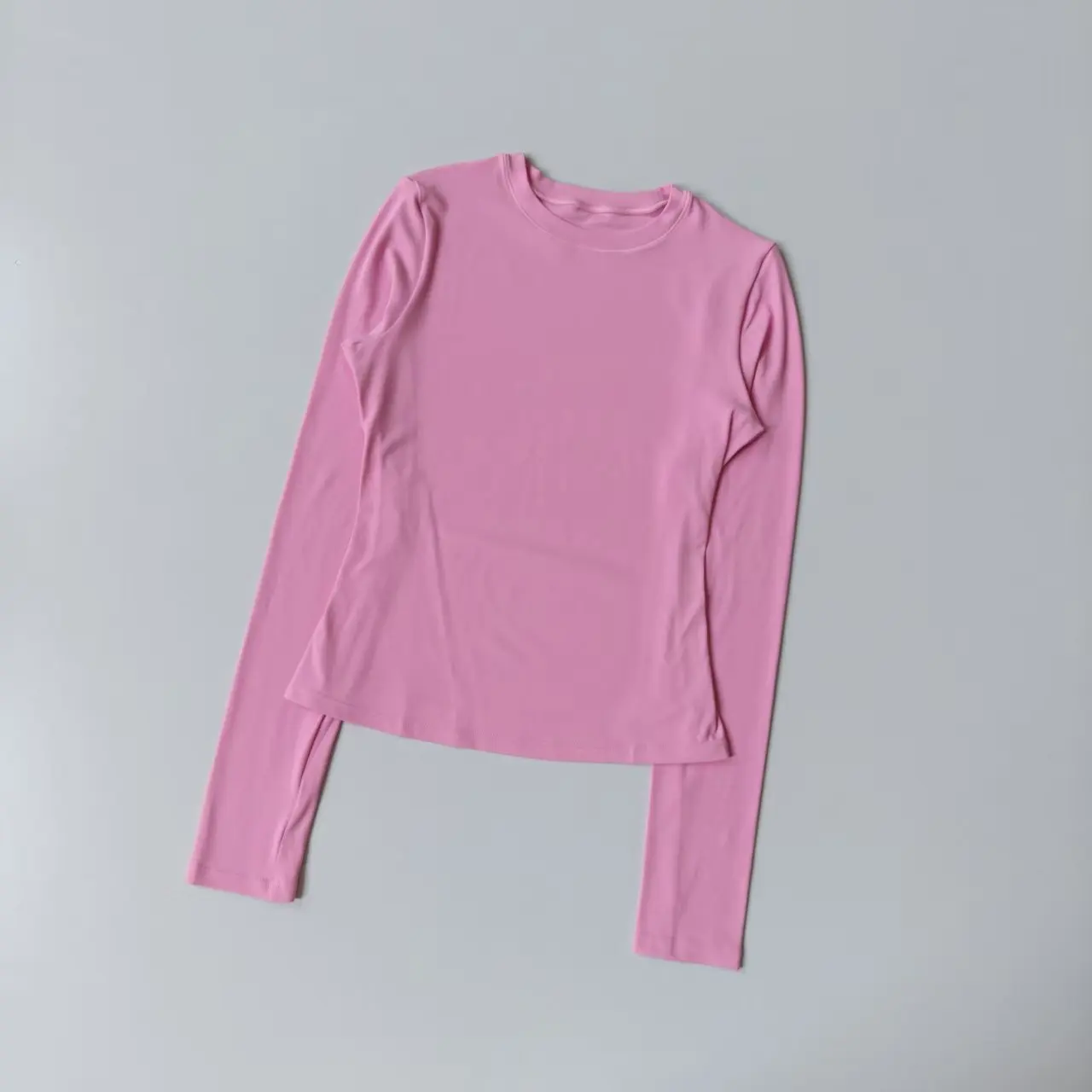 Nahtlose Sport-Langarmshirts für Damen, Lässiges Outdoor-Oberteil, Fitness-Bekleidung, T-Shirt, Yoga-Shirt, Push-Up-Workout-Kleidung für Damen – Detail 7