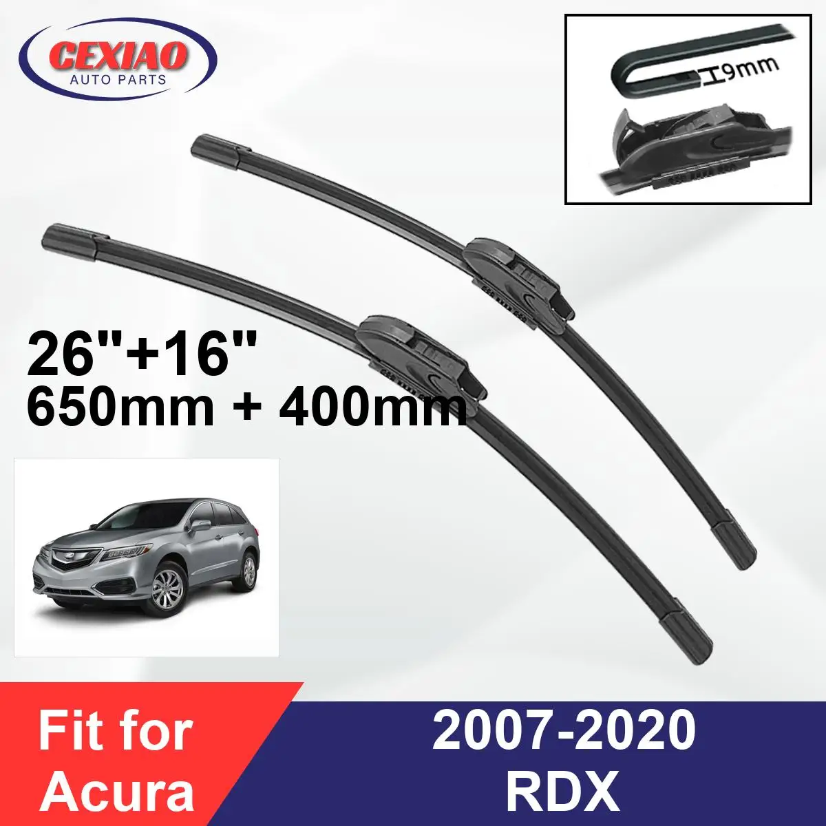 

Щетки стеклоочистителя для Acura RDX 2007-2020